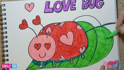 Thumbnail for entry Love Bug Valentines Day Card Making 