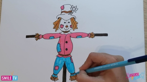 Thumbnail for entry Lets draw a Scarecrow 