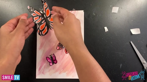 Thumbnail for entry Butterfly Art Card 