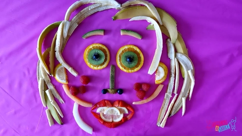 Thumbnail for Fruit Art Smiling Face
