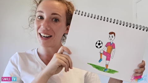 Thumbnail for Learn how to draw a Footballer