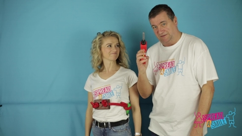 Thumbnail for Ian and Tasha Water Through Tummy Trick