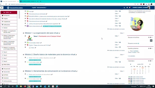Cómo crear una sala de BlackBoard Collaborate en CV y qué puedo hacer en ella