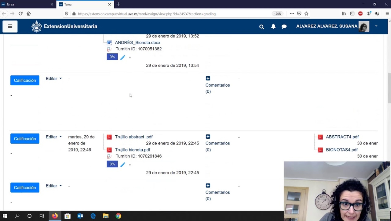 Qué información aporta el informe de la herramienta antiplagio Turnitin