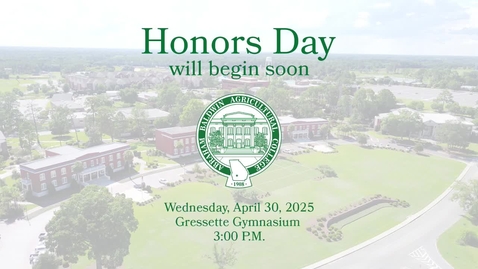 Thumbnail for Honors Day Spring 2025