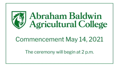 Thumbnail for 2021 Spring Graduation 2 p.m.