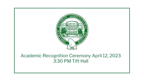 Thumbnail for Schools Student of Distinction Awards Ceremony  2023