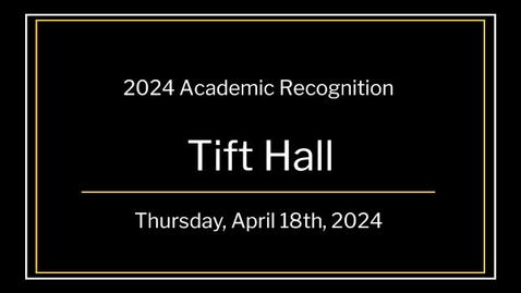 Thumbnail for 2024 Academic Recognition