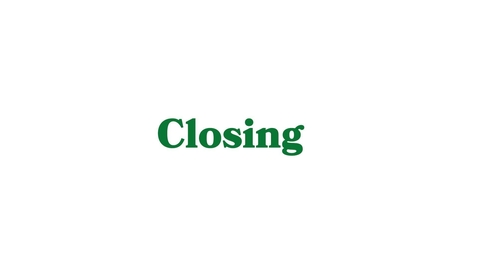 Thumbnail for Closing (Dual Enrollment)