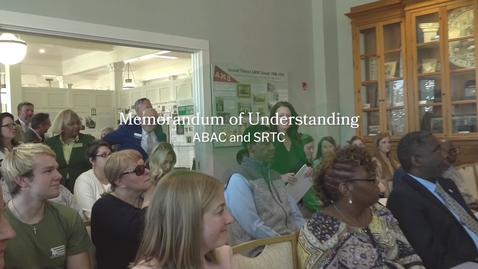 Thumbnail for Memorandum of Understanding Signing Ceremony - SRTC &amp; ABAC