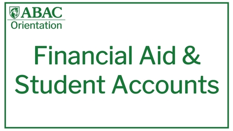 Thumbnail for Financial Aid &amp; Student Accounts - Quiz
