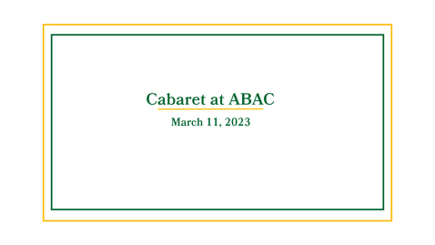 Thumbnail for entry 2023 Cabaret at ABAC