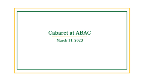 Thumbnail for 2023 Cabaret at ABAC