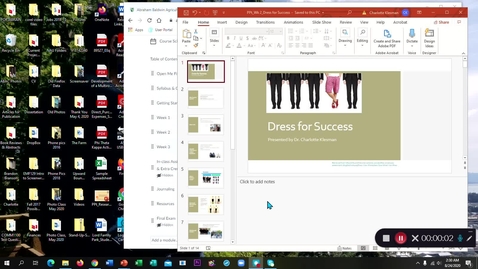 Thumbnail for entry Dress for Success - August 24th 2020, 2:30:57 am