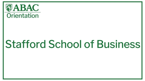 Thumbnail for Stafford School of Business - Quiz