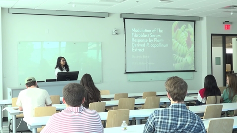 Thumbnail for 2026 STEPs Symposium Oral Presentation - Modulation of Fibroblast Serum Response Gene Expression - Arpita Biswal