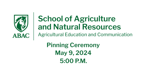 Thumbnail for Agricultural Education Pinning Spring 2024  