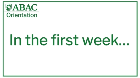 Thumbnail for First Week - Quiz