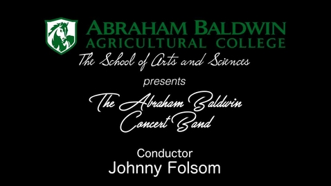 Thumbnail for Sping 2018 Band Concert