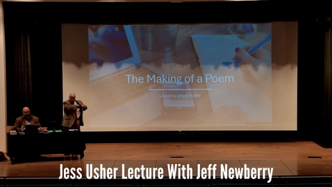 Thumbnail for Jess Usher Lecture With Jeff Newberry (2025)