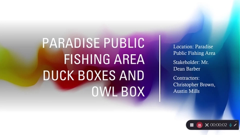 Thumbnail for Paradise Public Fishing Area - Christopher Brown, Austin Mills