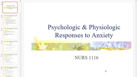 Thumbnail for Anxiety and Other Disorders