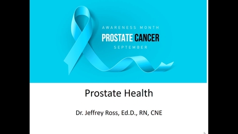 Thumbnail for entry Prostate Health_Ross