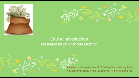 Thumbnail for Grant Application Class Introduction - January 29th 2021, 2:49:31 pm