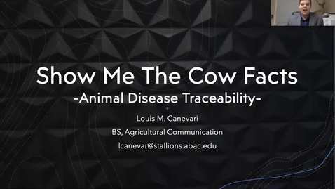 Thumbnail for Louis Canevari Capstone Presentation