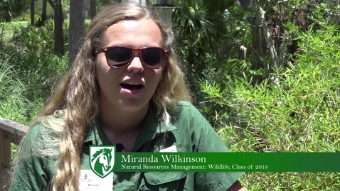 Thumbnail for Miranda's exciting Internship on Fripp Island!