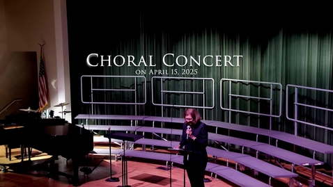 Thumbnail for Choral Concert - April 15, 2025