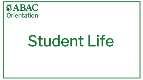 Thumbnail for entry Student Life 