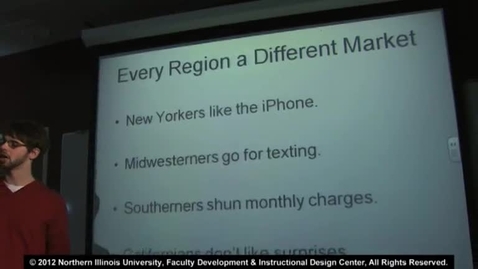 Thumbnail for Talking from a Slide