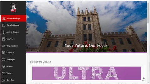 Thumbnail for Requesting a Blackboard Course at NIU