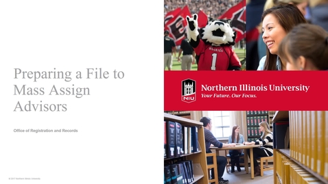 Thumbnail for Preparing a File to Mass Assign Advisors.mp4