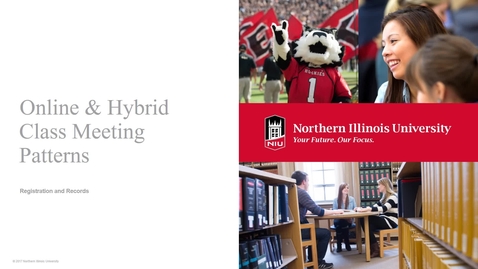 Thumbnail for Schedule of Classes-Online &amp; Hybrid Meeting Patterns