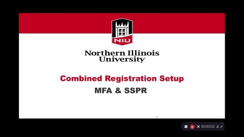 Thumbnail for MFA &amp; SSPR - Signin