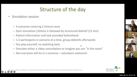 Thumbnail for MSc Psychiatric Research 26.05.22 video1262583990