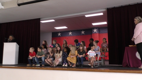 Thumbnail for Wild Peach Elementary Awards 5.25.2021 -  Kindergarten Hickman