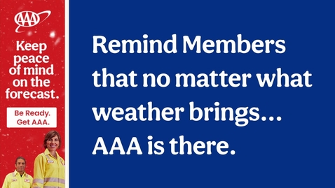 Thumbnail for ‘On the Plus Side’ weather-related marketing