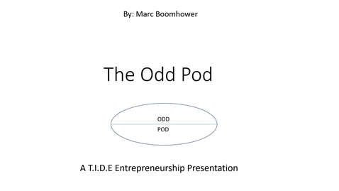 Thumbnail for Marc Boomhower's odd pod presentation