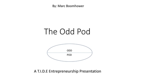 Thumbnail for entry Marc Boomhower's odd pod presentation