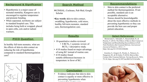 Thumbnail for entry Hypothermia in Neonates