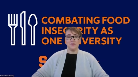 Thumbnail for Thursday Morning Roundtable - Mary Beth Frey of Samaritan Center on Food Insecurity