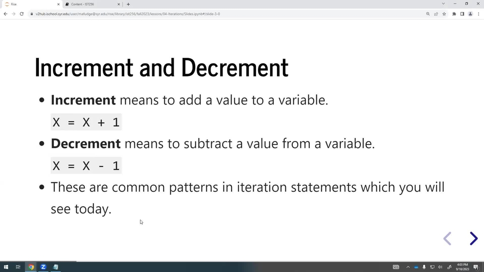 Large Group Video Lecture