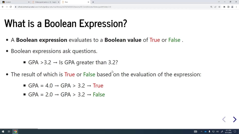 Large Group Video Lecture