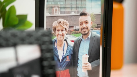Thumbnail for Col. Eileen Collins '78 x Elliot Salas '24 | Connected through Space | Syracuse University Alumni