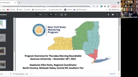 Thumbnail for entry Thursday Morning Roundtable: New York State Mentoring Program and Mentoring Initiative