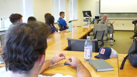 Thumbnail for 🏀 Jim Boeheim's New Play: Teaching Leadership at Syracuse | Syracuse University Today