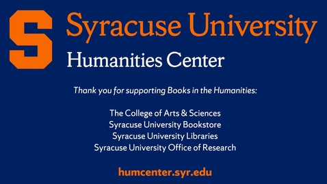 Thumbnail for Books in the Humanities [Copyright years 2019-2020-2021]